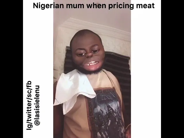 Lasisi Elenu - Nigerian mothers when they are pricing Meat (Comedy Video)