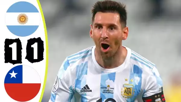 Argentina vs Chile 1 − 1 (Copa America  2020 Goals & Highlights)