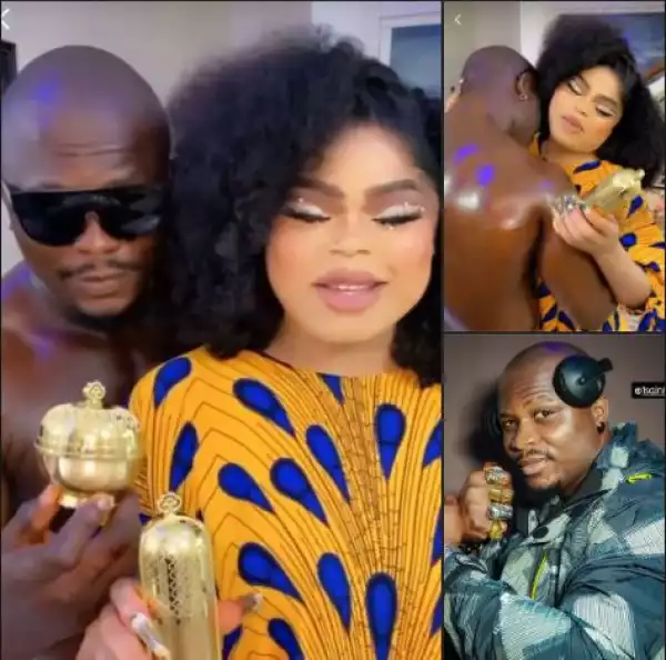 Identity Of Man Seen Romancing Bobrisky In Viral Video Exposed