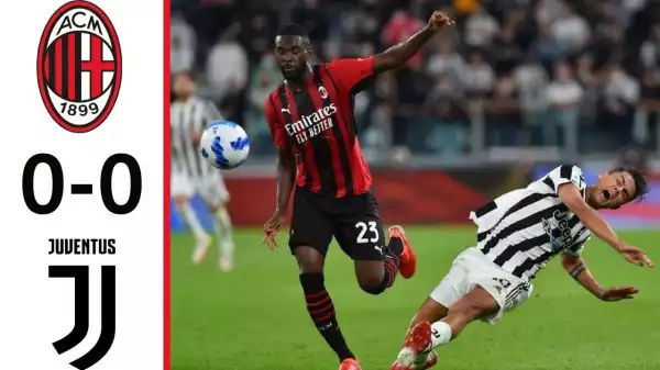 Milan vs Juventus 0 − 0 (Serie A 2022 Goals & Highlights)