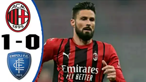 Milan vs Empoli 1 − 0 (Serie A 2022 Goals & Highlights)