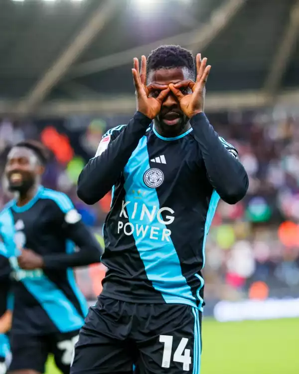 Championship: Iheanacho scores on 220th appearance for Leicester City