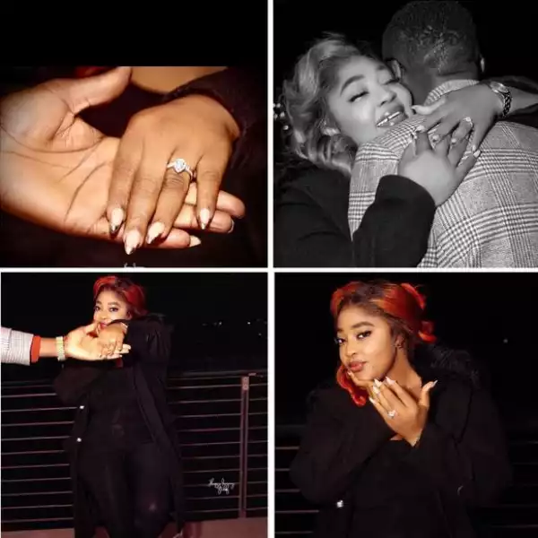 Popular Actress, Omoborty Gets Engaged (Photos)