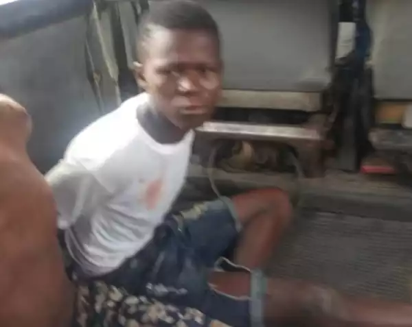 Three Men Apprehended After Breaking Into Shops And Looting At Alaba International Market (Photos)