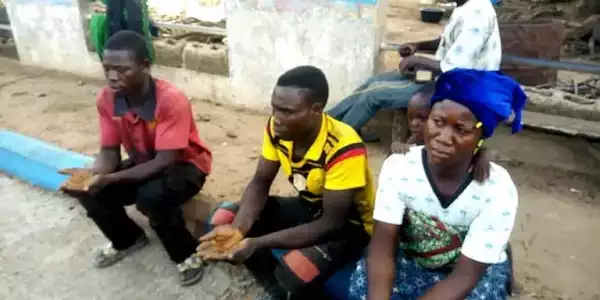 Busted See The Three Togolese Who Were Nabbed After Illegally Entering Nigeria (Photos)