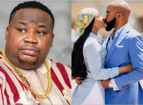 Cubana Chief Priest Reacts To Allegations That Banky W Cheated On His Wife After He Shared New Photos
