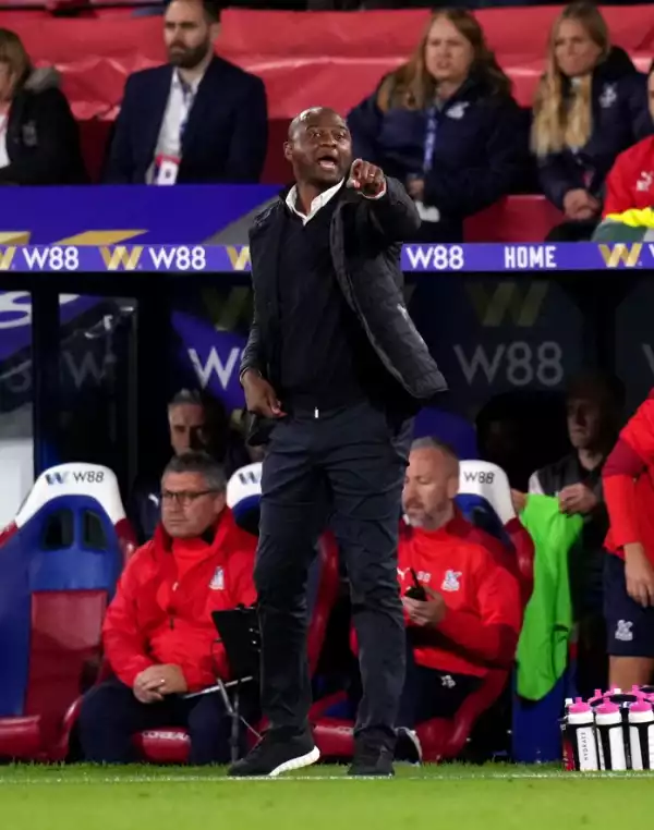 Patrick Vieira pleased with Palace progress despite lack of victories