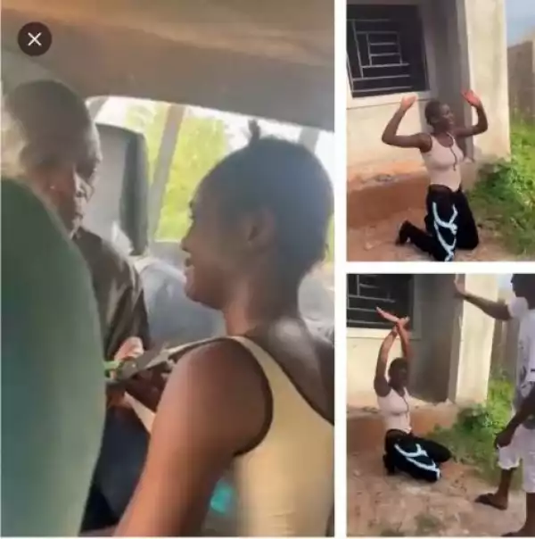 Viral Video: Police Investigate Assault On Young Lady By A Lecturer And His Children In Nasarawa