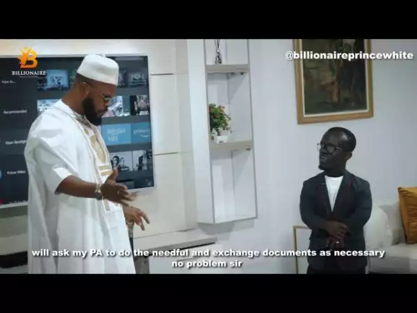 Billionaire Prince White – My Cook and My Accountant (Comedy Video)