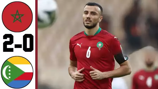 Morocco vs Comoros 2 - 0 (AFCON 2022 Goals & Highlights)