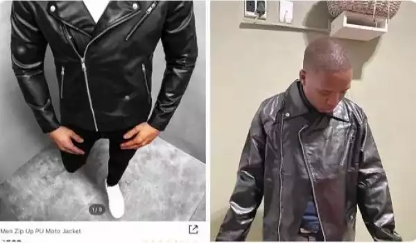 All My Money Gone - Man Laments As He Shows Jacket He Ordered And What He Got