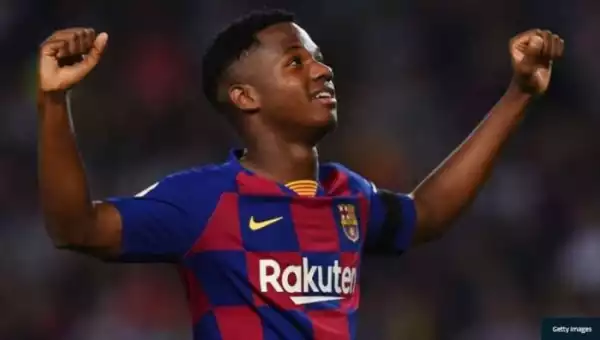 Star Boy Ansu Fati Set For Barcelona Contract Talks