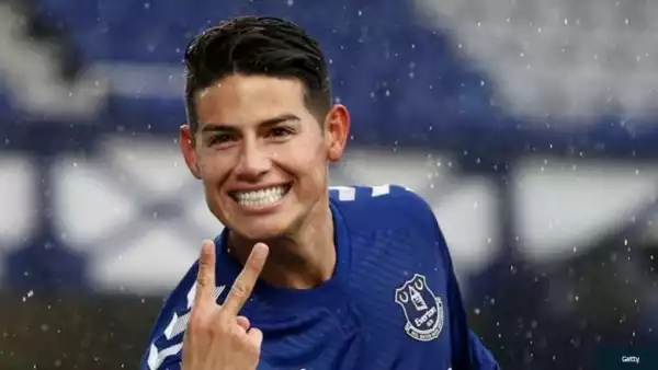 James Rodriguez Ruled Out Of Everton’s Clash With Southampton