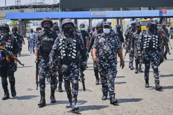 Riot policemen take over troubled areas in Plateau