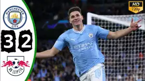 Man City vs RB Leipzig 3 - 2 (Champions League Goals & Highlights)