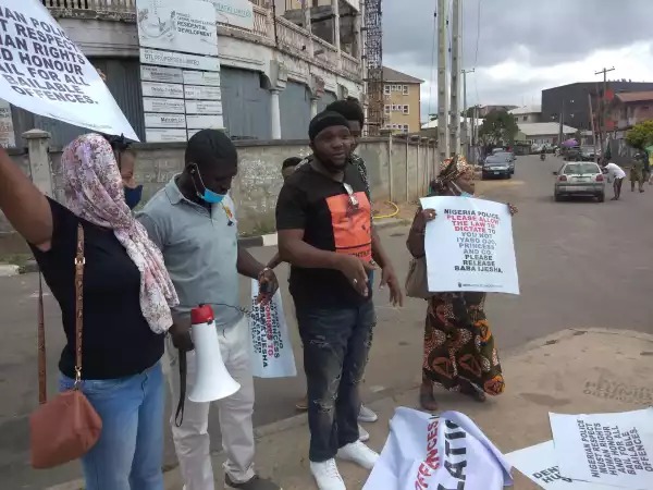 See What Lagos Police Commissioners Told Yomi Fabiyi And Other Protesters