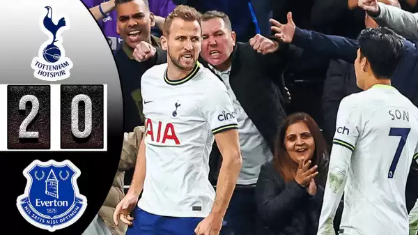 Tottenham Hotspur vs Everton 2 - 0 (Premier League 2022 Goals & Highlights)