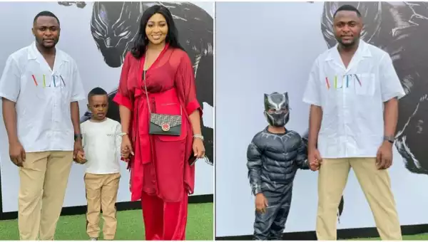 "Beautiful Family” – Reactions As Ubi Franklin And His Ex-wife, Lillian Esoro Team Up For Their Son’s 5th Birthday Party