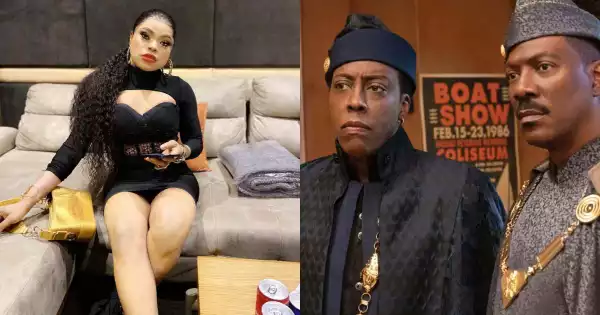 “I Rented Entire Cinema To Watch Coming To America 2” – Bobrisky Brags