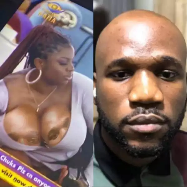 Man Whose Head Was Placed On Dorathy’s Boobs Finally Reacts As He Curses The Person Who Created The Meme