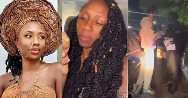 They Rough Handled Me – Korra Obidi Cries Out After Encounter With Nigerian Police (Video)