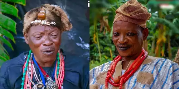 Veteran actor Lalude receives help from a Nigerian, days after crying out for assistance (Video)