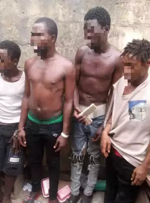 Police Recovers Phones Stolen By Hoodlums, Arrests Four Suspects