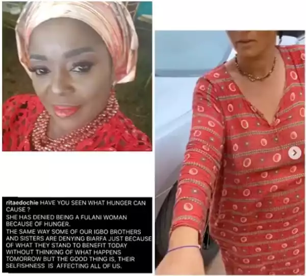 Rita Edochie Shares Video of 