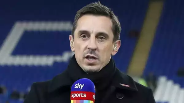 EPL: ‘Terrible’ – Gary Neville singles out one Arsenal player for criticism against City