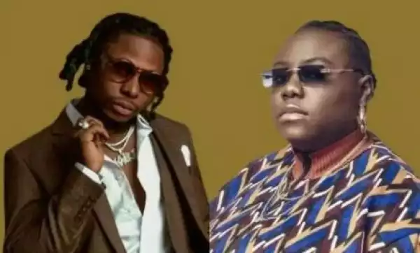 Asake Surprises Teni As He Easily Carries Her On His Back