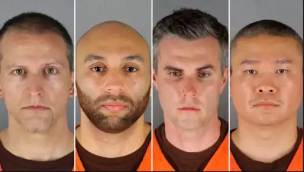 Four Ex-Police Officers Charged In George Floyd