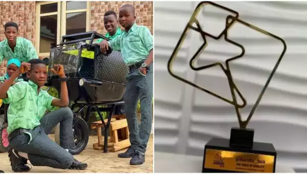 Ikorodu Bois Bags Their First Award For Their Success (Photo)