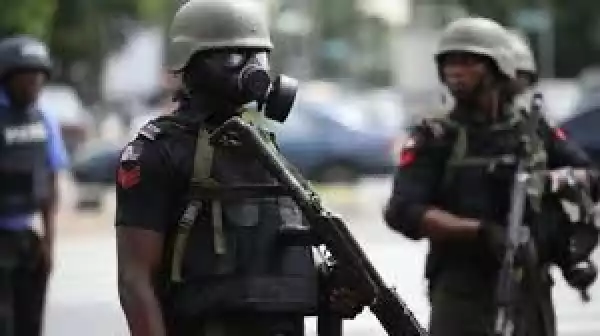 Policemen Beat Up Their Uniform Colleague For Violating Okada Ban In Lagos