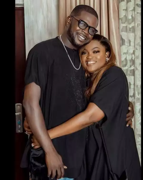 Funke Akindele Puts Crisis In Marriage Rumour To Rest As She Celebrates Husband On Father