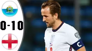 San Marino vs England 0 - 10 (2022 World Cup Qualifier Goals & Highlights)