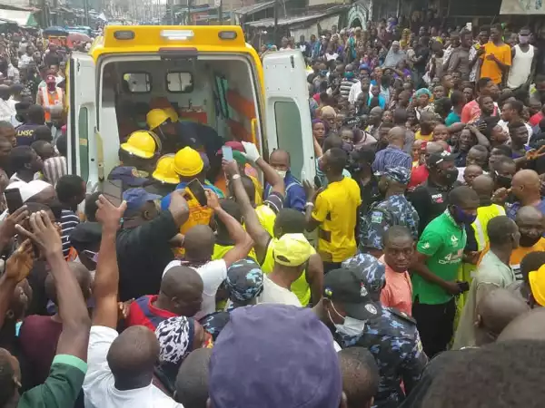 Update: Death toll from Lagos building collapse rises to three