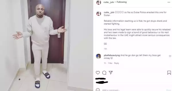 Davido’s Logistics Manager, Isreal DMW Allegedly Arrested In Dubai