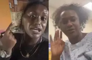 Lady Hospitalized With Swollen Face After Being Assaulted By A Man She Refused To Give Her Number (Videos)