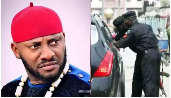 COVID-19: Yul Edochie expresses concern over police officers not wearing protective gear