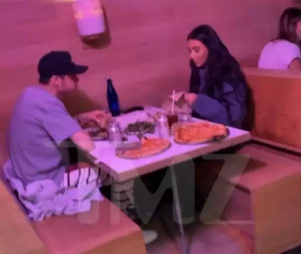 Kim Kardashian And Pete Davidson Spotted On Pizza Date