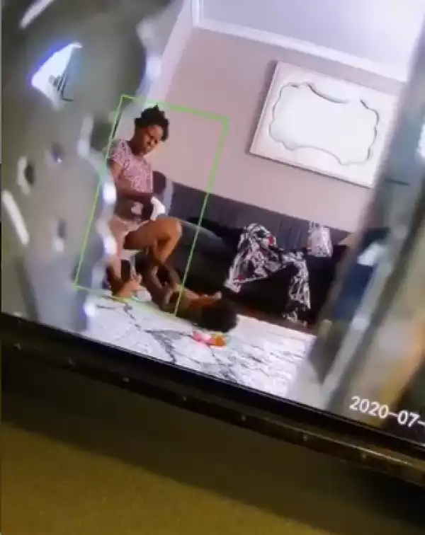 71-year-old Ghanaian nanny arrested in US after being caught on camera hitting and kicking a baby under her care (video)
