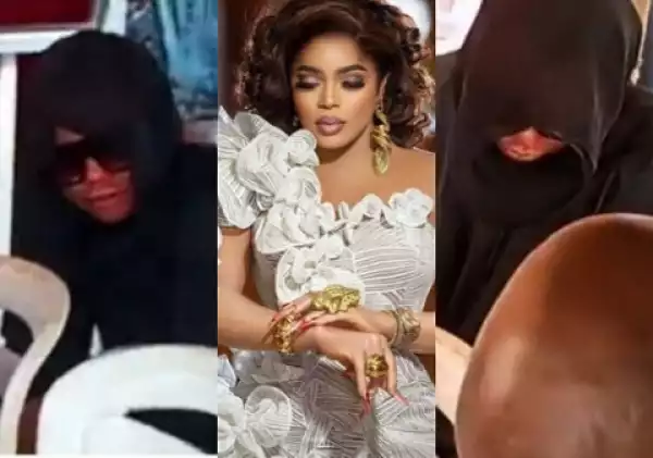 This One Nah Idris No Be Bob - Nigerians Mock Bobrisky’s Odd Appearance at His Father’s Burial (Video)