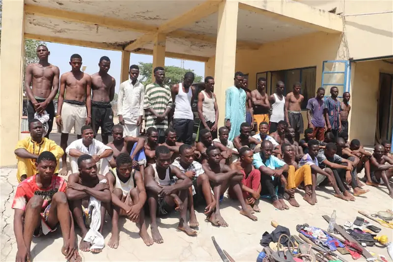 Police arrest 44 suspected armed robbers, others in Niger