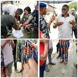 “No child should ever have to face such a tragic fate" - Cross River Speaker reacts as abandoned day-old baby dies in flood