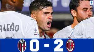 Bologna vs Milan 0 - 2 (Serie A Goals & Highlights)