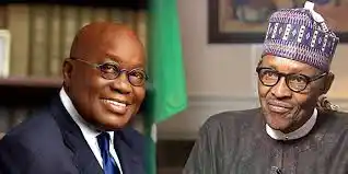 Ghanaian President, Nana Akufo-Addo apologizes to President Buhari over the demolition of Nigerian High Commission in Accra