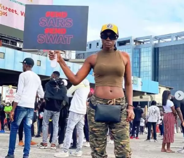 EndSARS: I Was Beaten & Arrested By SARS – Actress Beverly