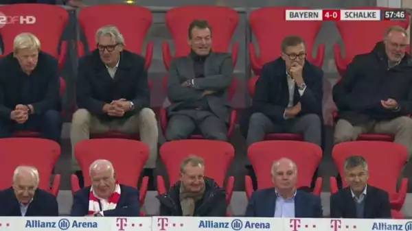 Not A Mask In Sight During Bayern Munich vs Schalke Match