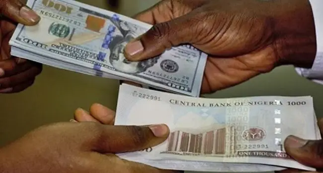 Naira appreciates against dollar by 0.07%
