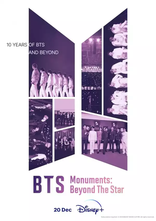 BTS Monuments Beyond The Star (2023 TV series)